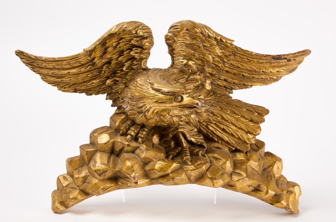 Carved Eagle Wall Plaque (1 of 4)