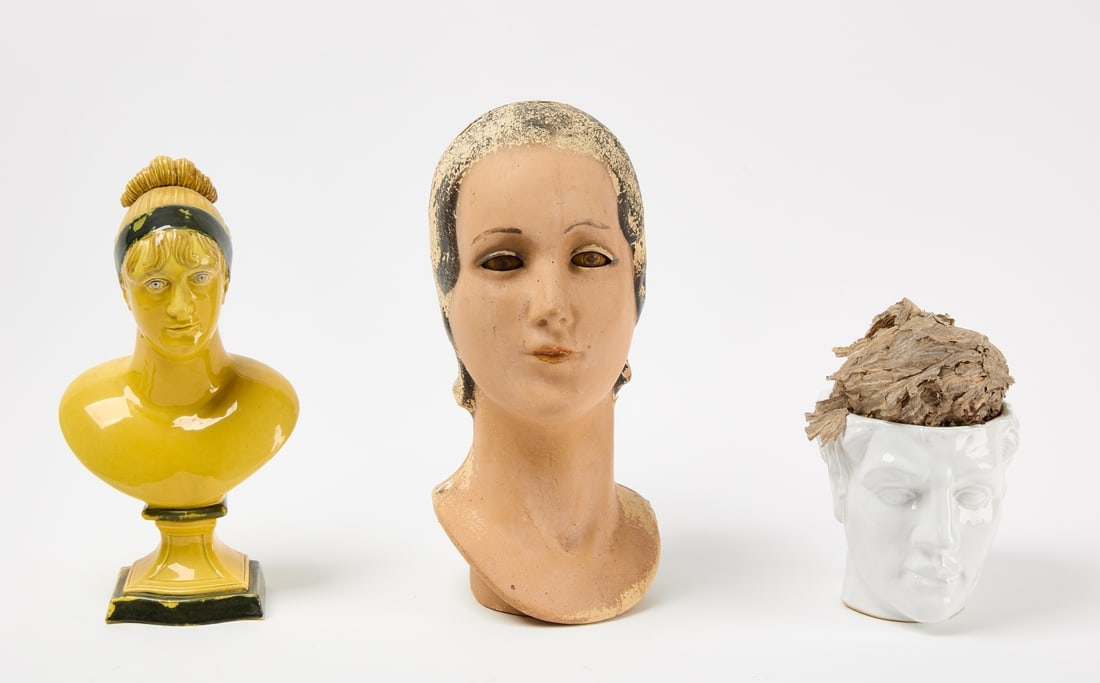 Three Head Sculptures (1 of 5)