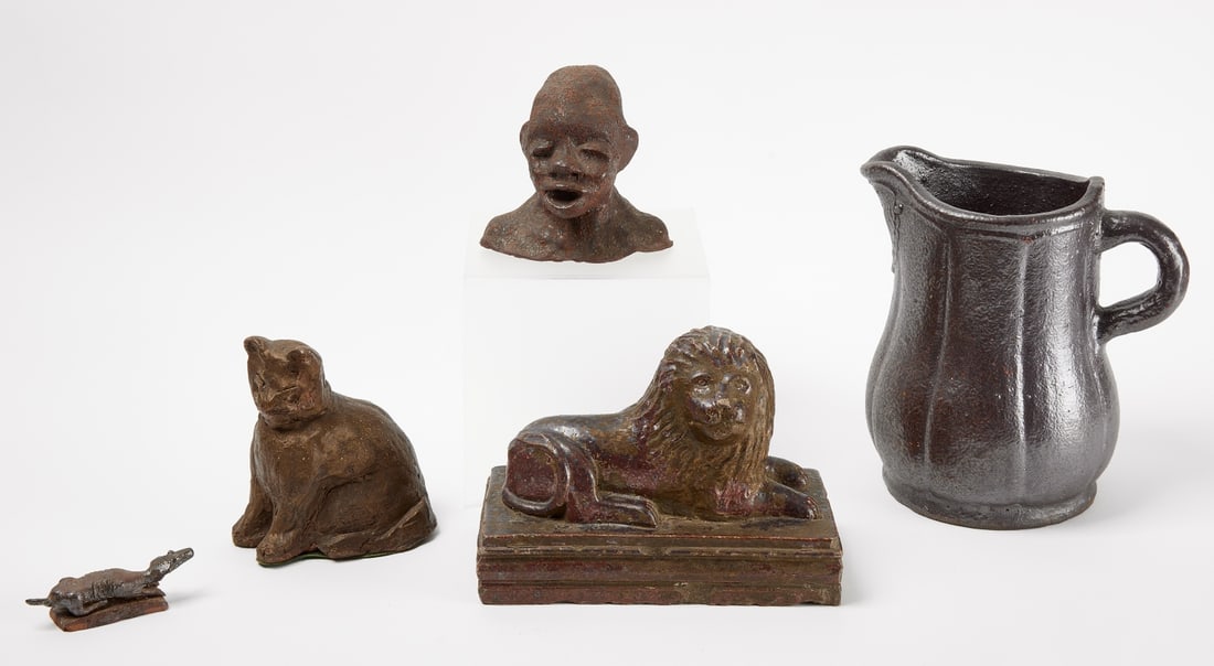 Five Sewer Tile Objects (1 of 3)