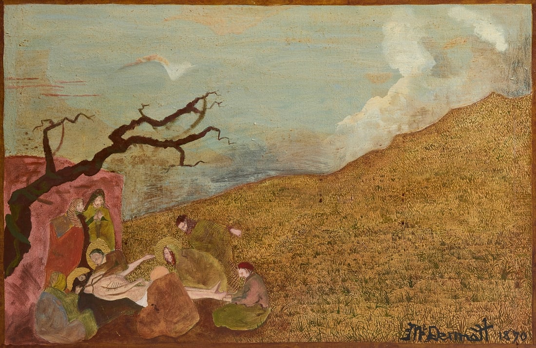 D. McDermott (1952-) - The Interment of Christ (1 of 5)