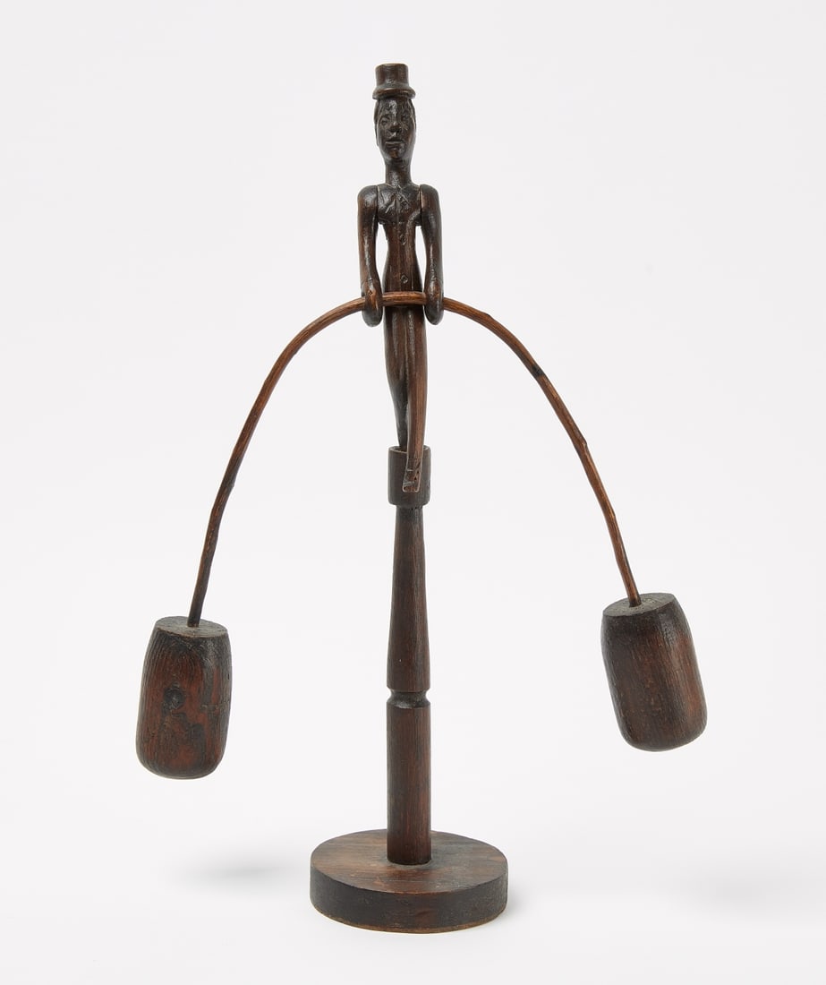 Carved Folk Art Balance Toy (1 of 8)