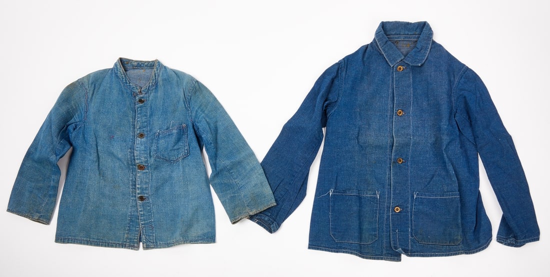 Two Vintage Denim Long Sleeve Shirts (1 of 4)