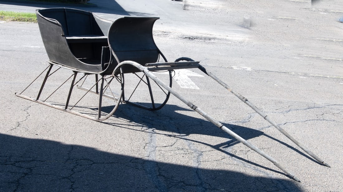 Horse Drawn Sleigh (1 of 2)