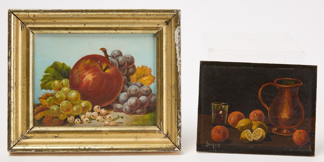 Two Small Still Life Paintings (1 of 4)