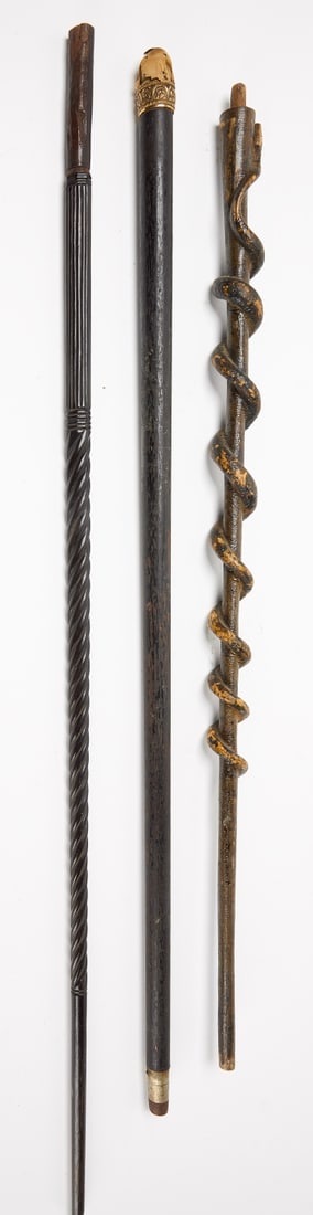 Three Carved Canes (1 of 2)