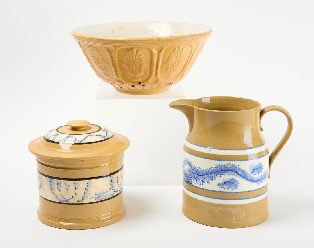Yellowware and Spongeware Group (1 of 3)