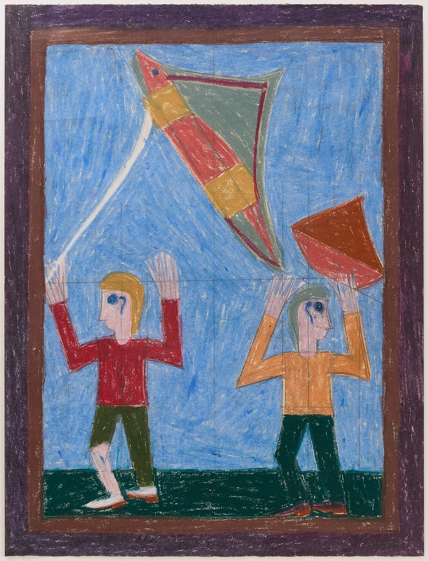 Eddie Arning - Flying Kites (1 of 2)