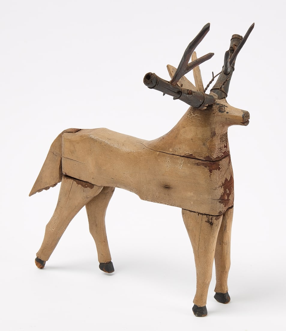 Albert Zahn Carved Deer (1 of 5)
