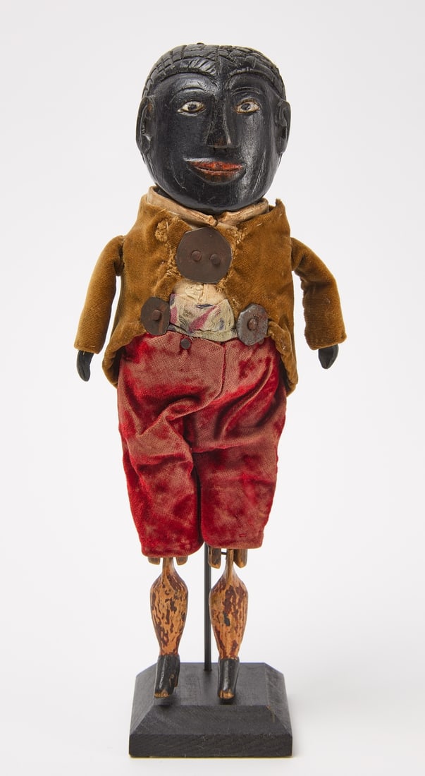 Black Folk-art Dancing Figure (1 of 5)