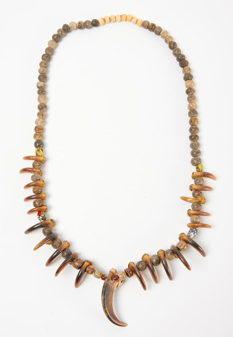 Native American Bear Claw Necklace (1 of 3)
