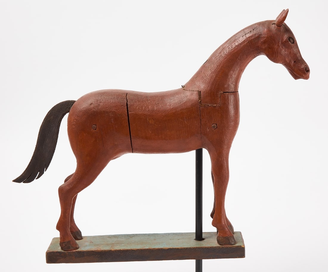 Frank Finney - Carved Horse Weathervane (1 of 6)