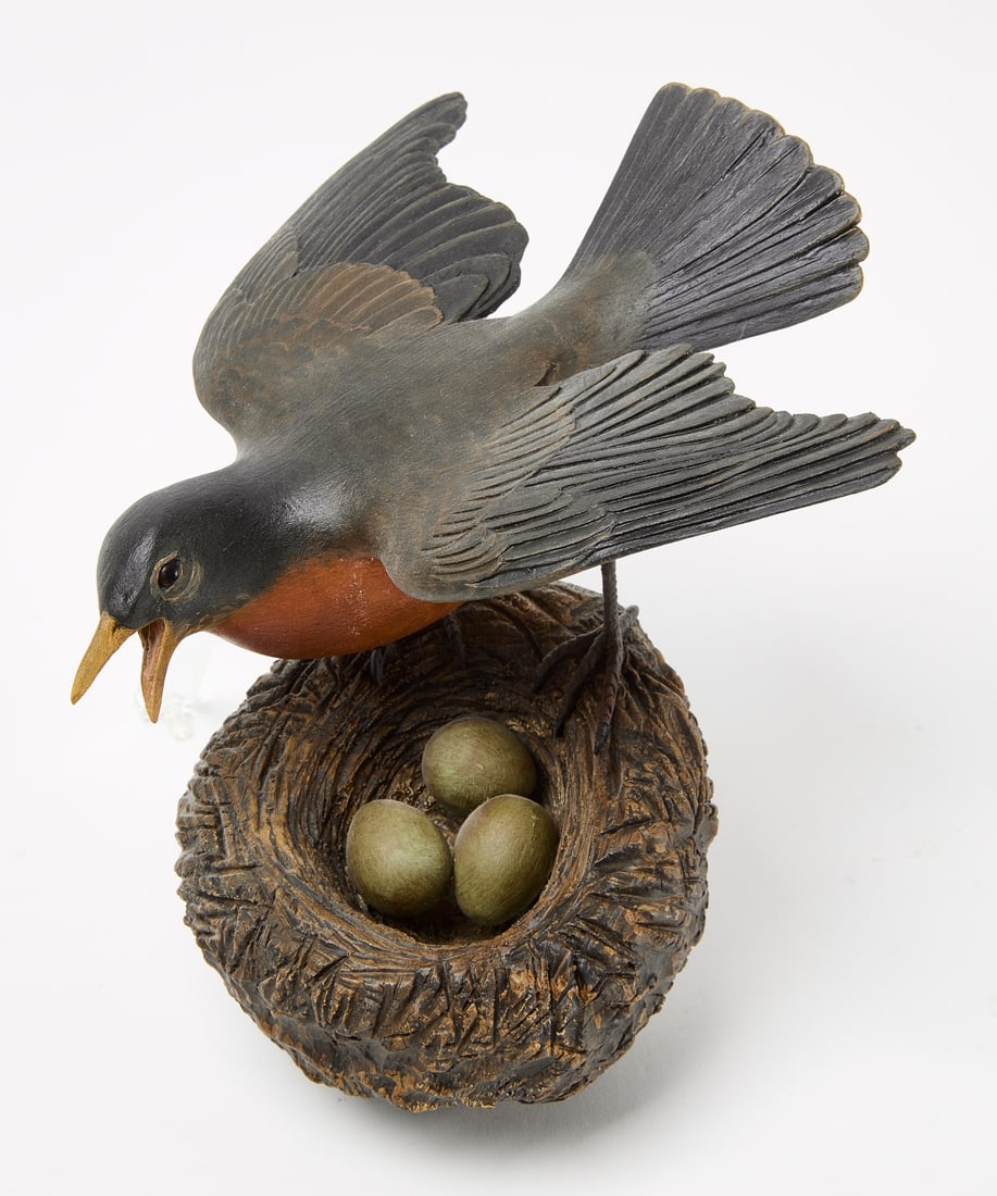 Frank Finney - Robin on Nest (1 of 4)