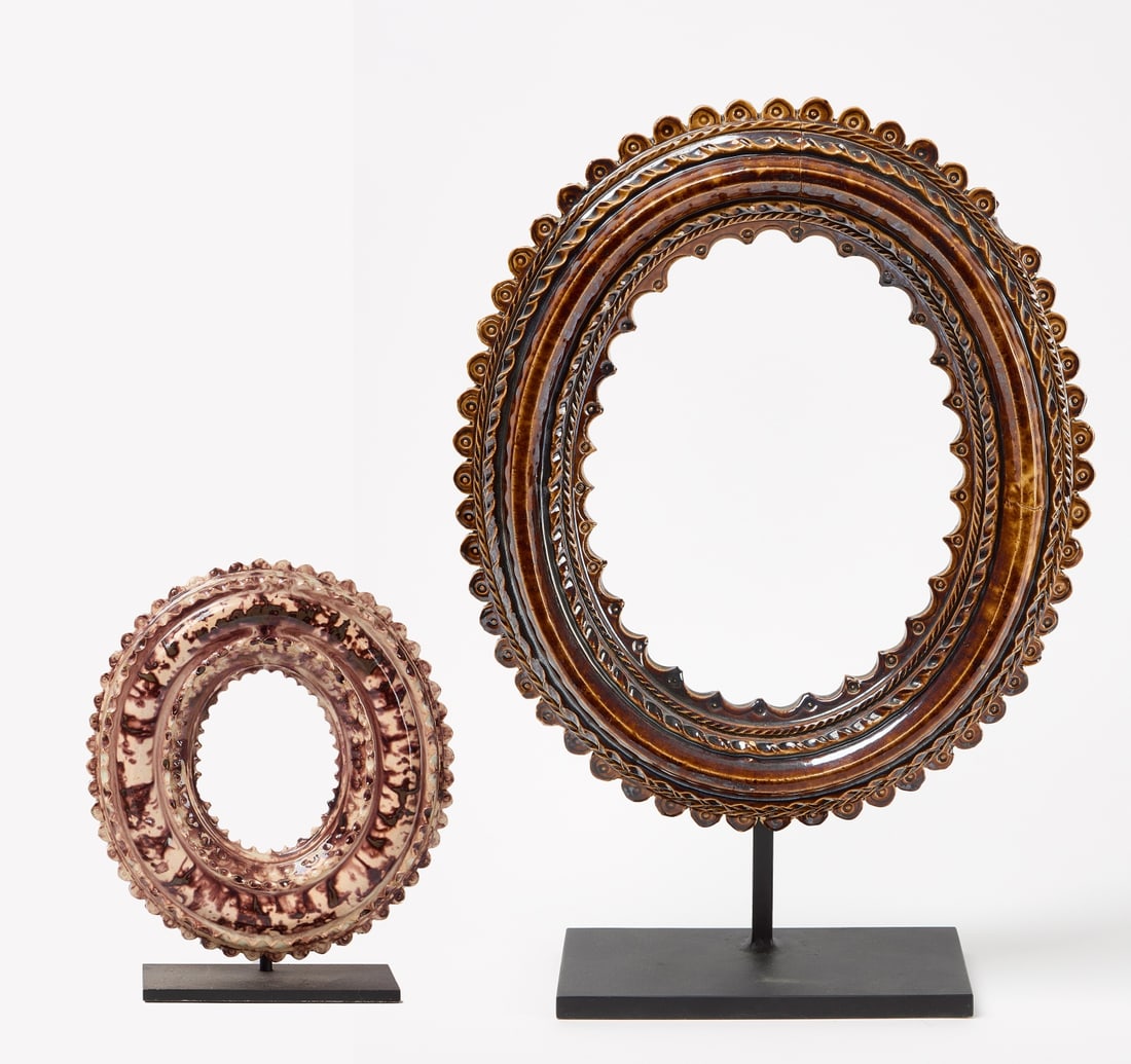 Two Canadian Earthenware Picture Frames (1 of 7)