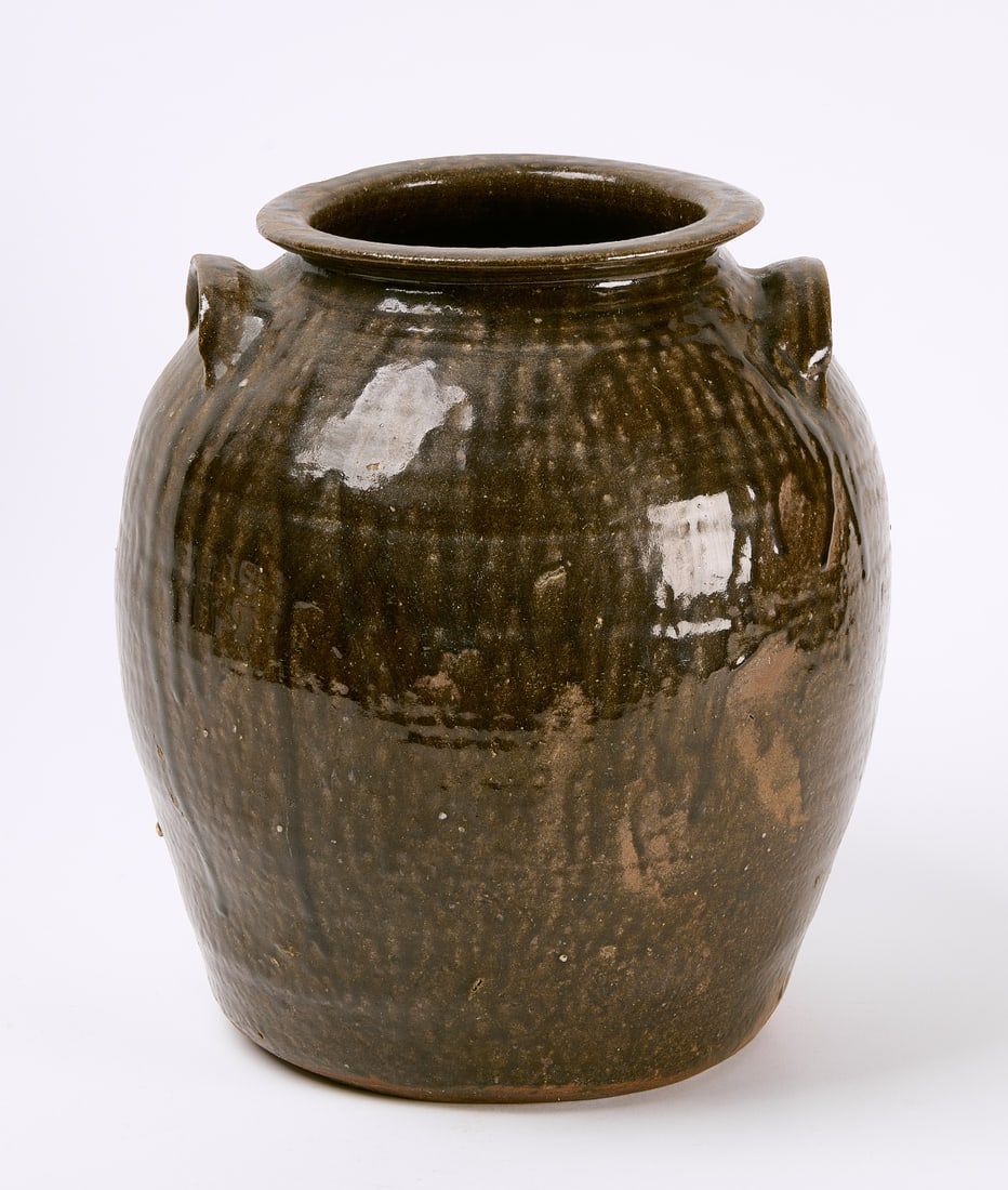 Southern Stoneware Glazed Jar (1 of 5)