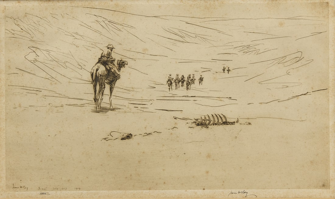 Engraving by James McBey (1 of 4)