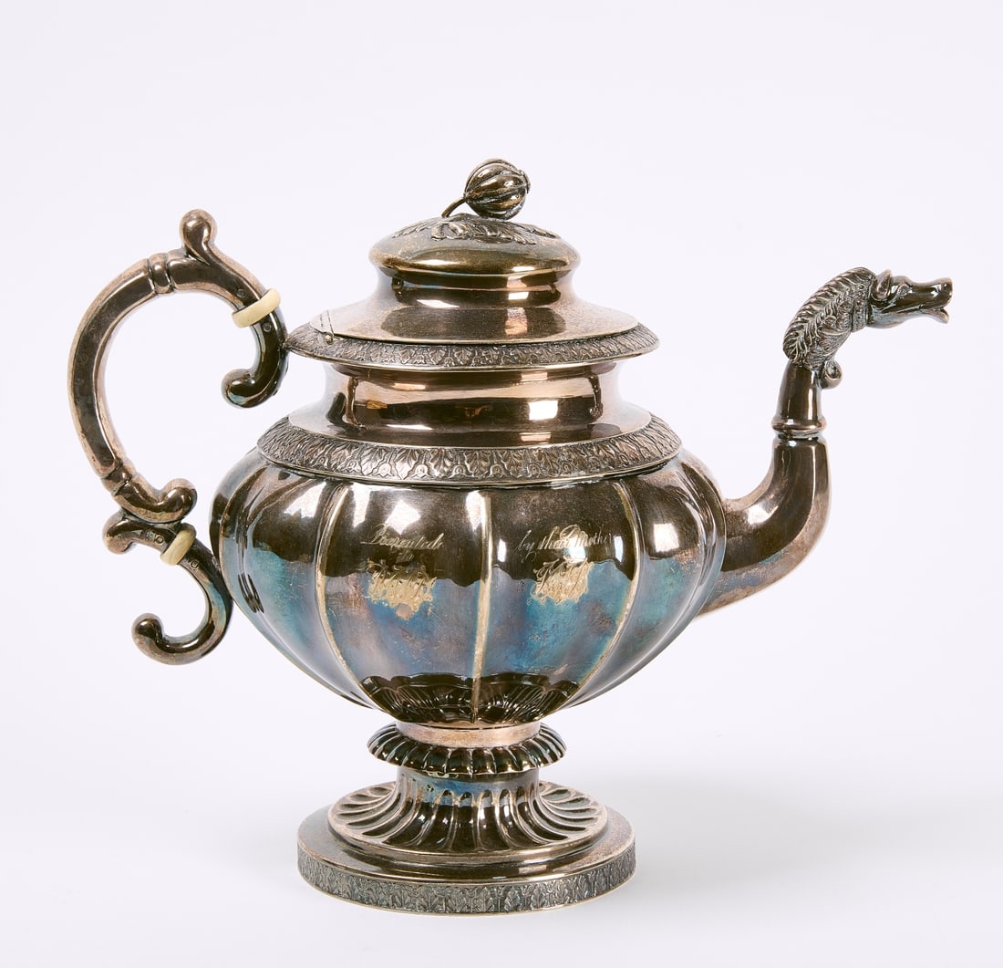 J.J. Cox - Silver Coffee Pot (1 of 5)