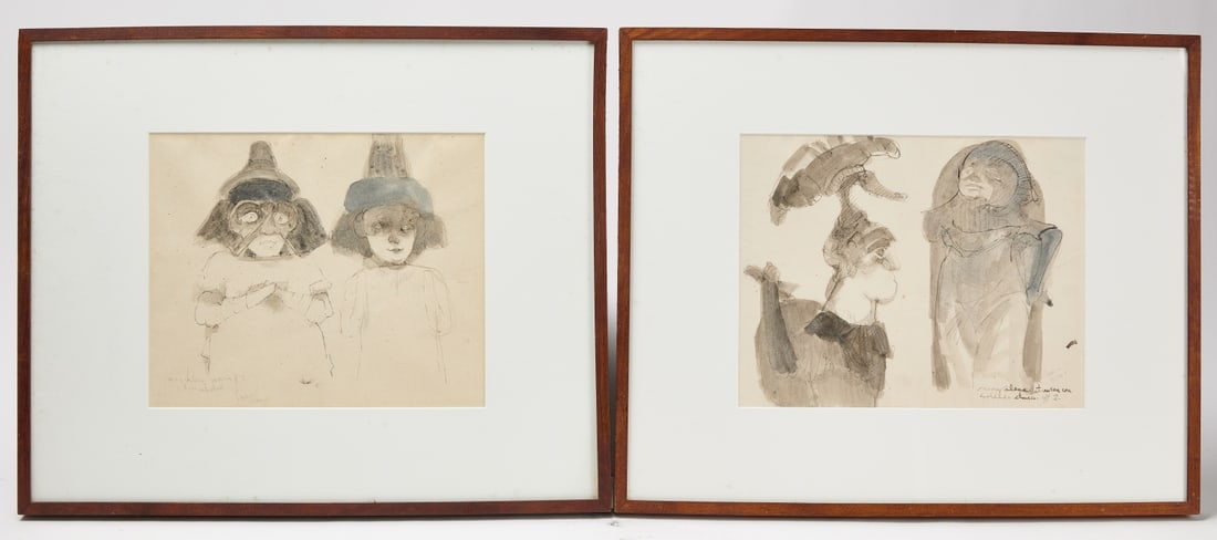 Two Jose Lewis Cuevas Drawings (1 of 5)