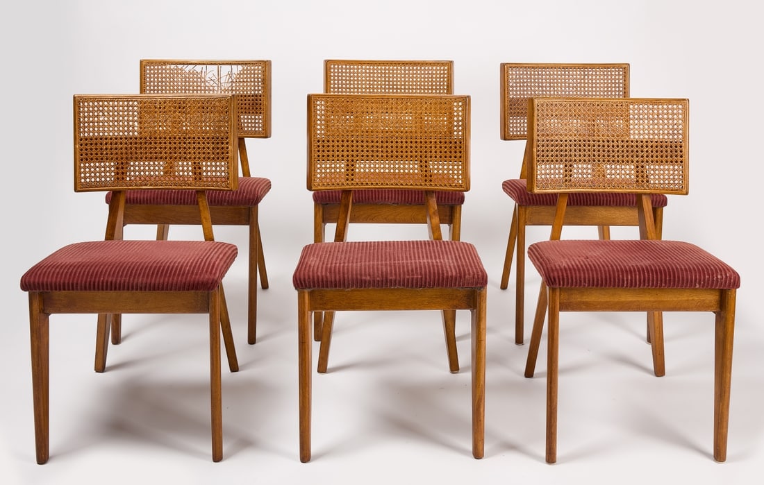 George Nelson Set of Six Dining Chairs (1 of 5)