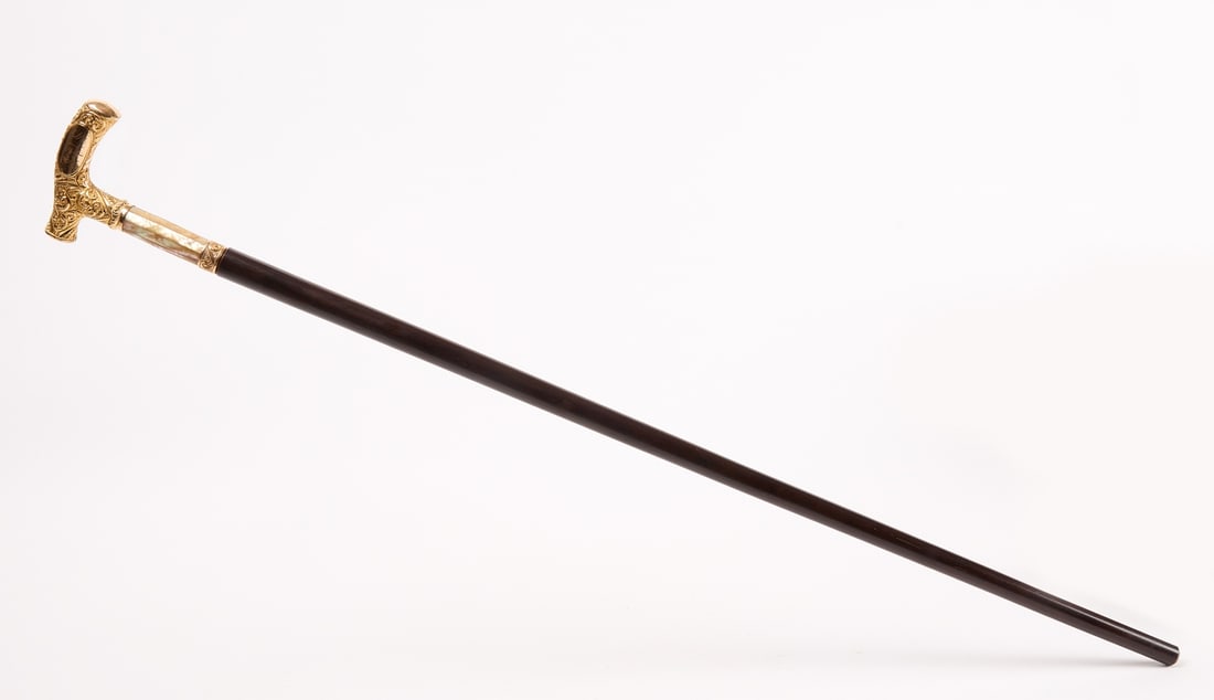 Gold and Pearl Cane (1 of 3)