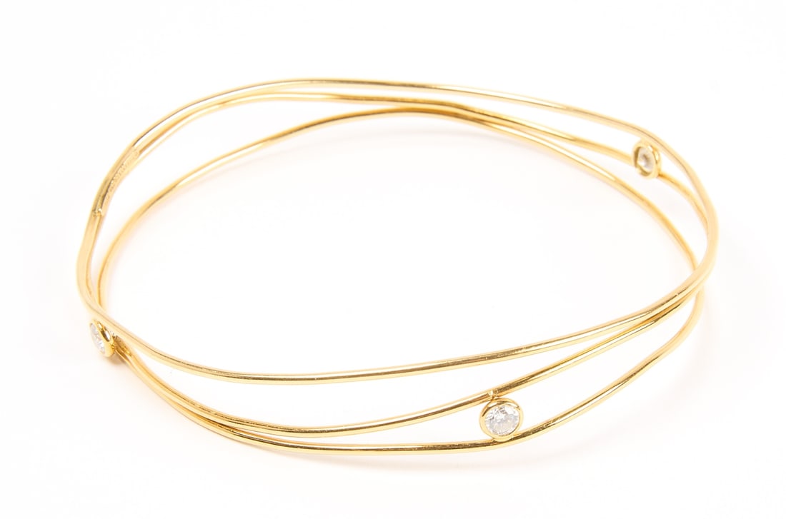 18K Tiffany Gold Bracelet (1 of 2)