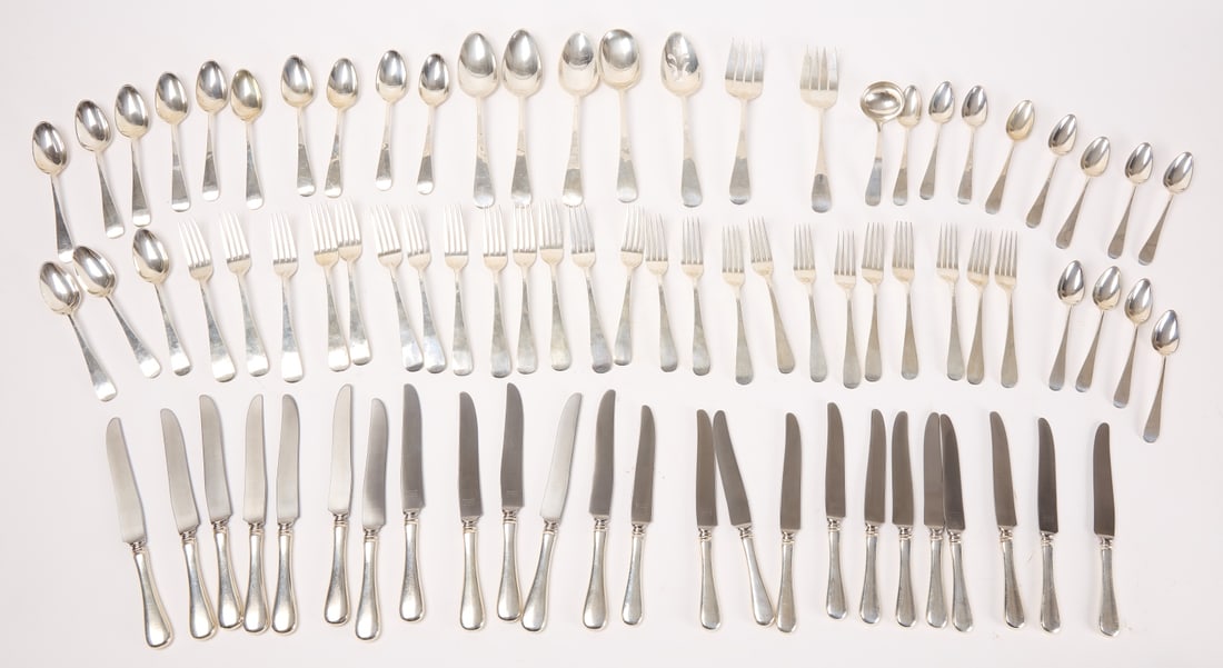 Cartier Hand Wrought Sterling Flatware Set (1 of 3)