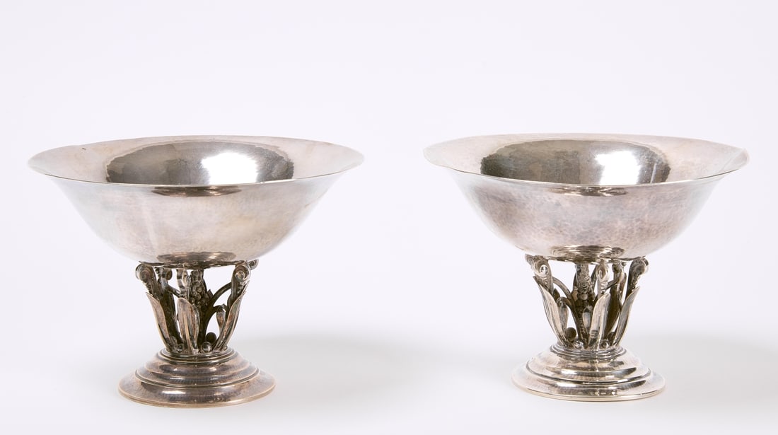 Georg Jensen - Pair of Tazzas (1 of 4)