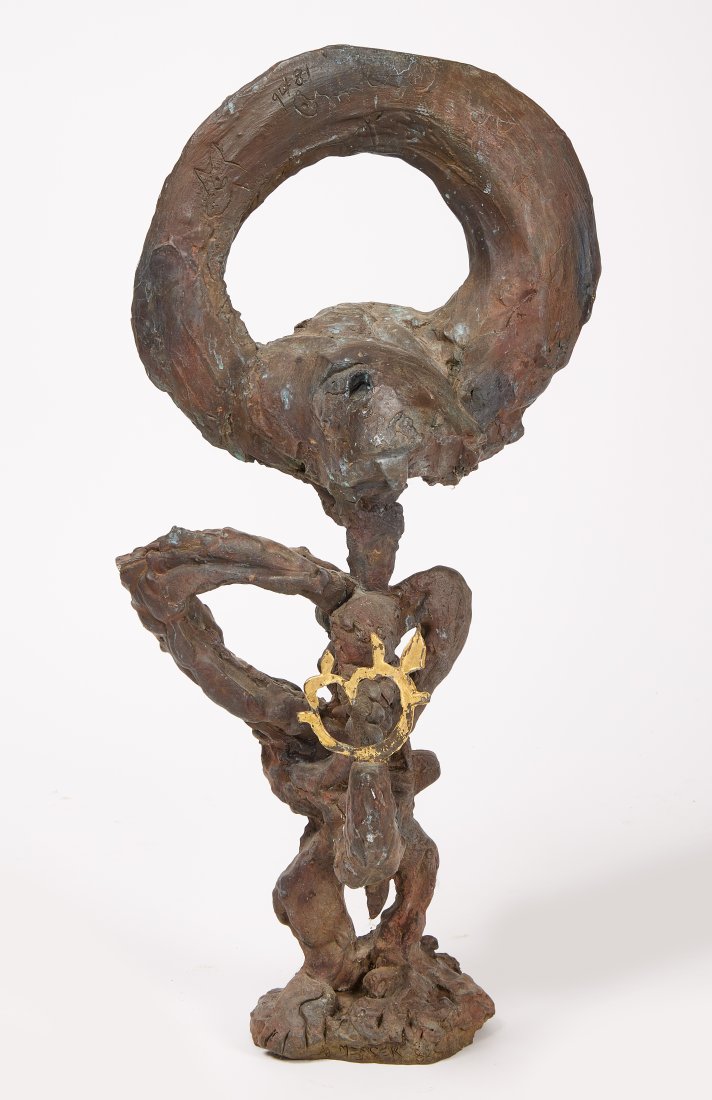 Sam Messer - Abstract Bronze Sculpture (1 of 6)