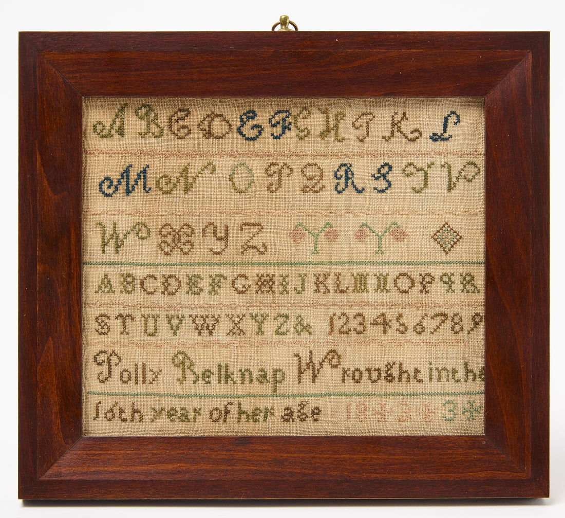 Fine Cross-Stitch Sampler (1 of 2)