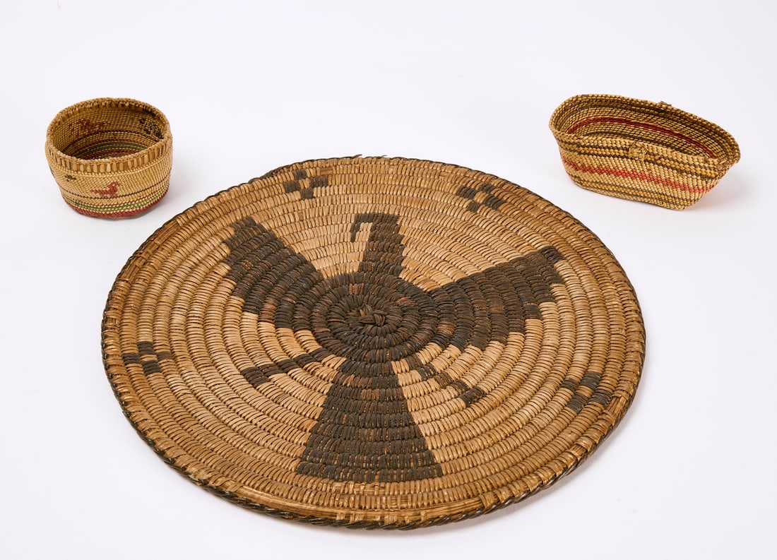 Three Native American Baskets (1 of 3)