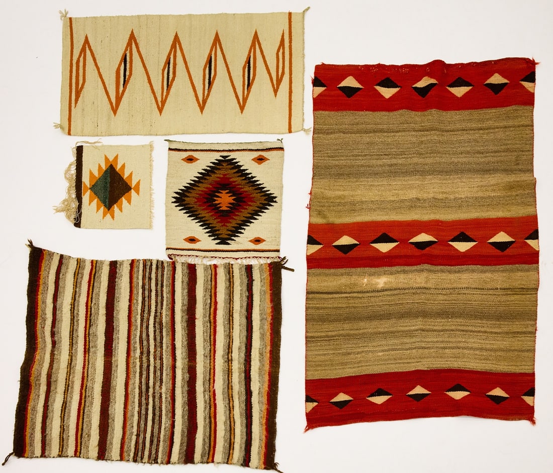 5 Navajo Rugs (1 of 3)