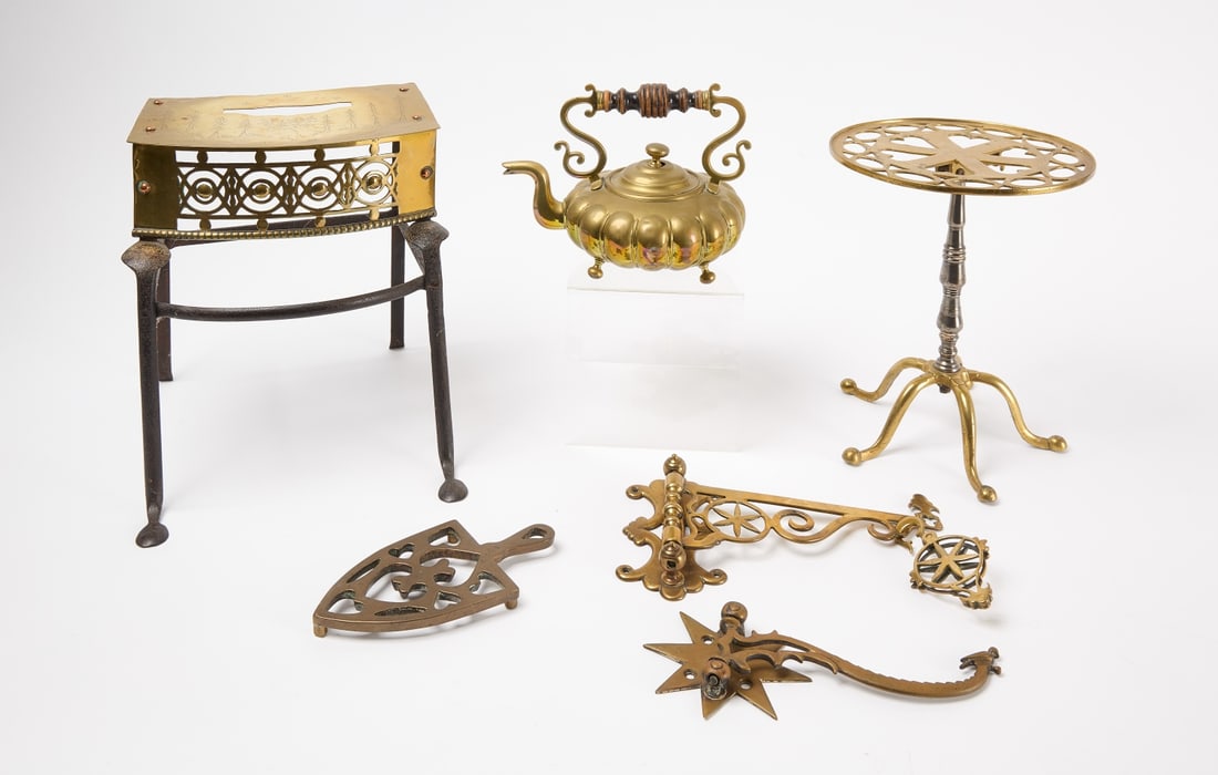 Antique Brass Lot (1 of 6)