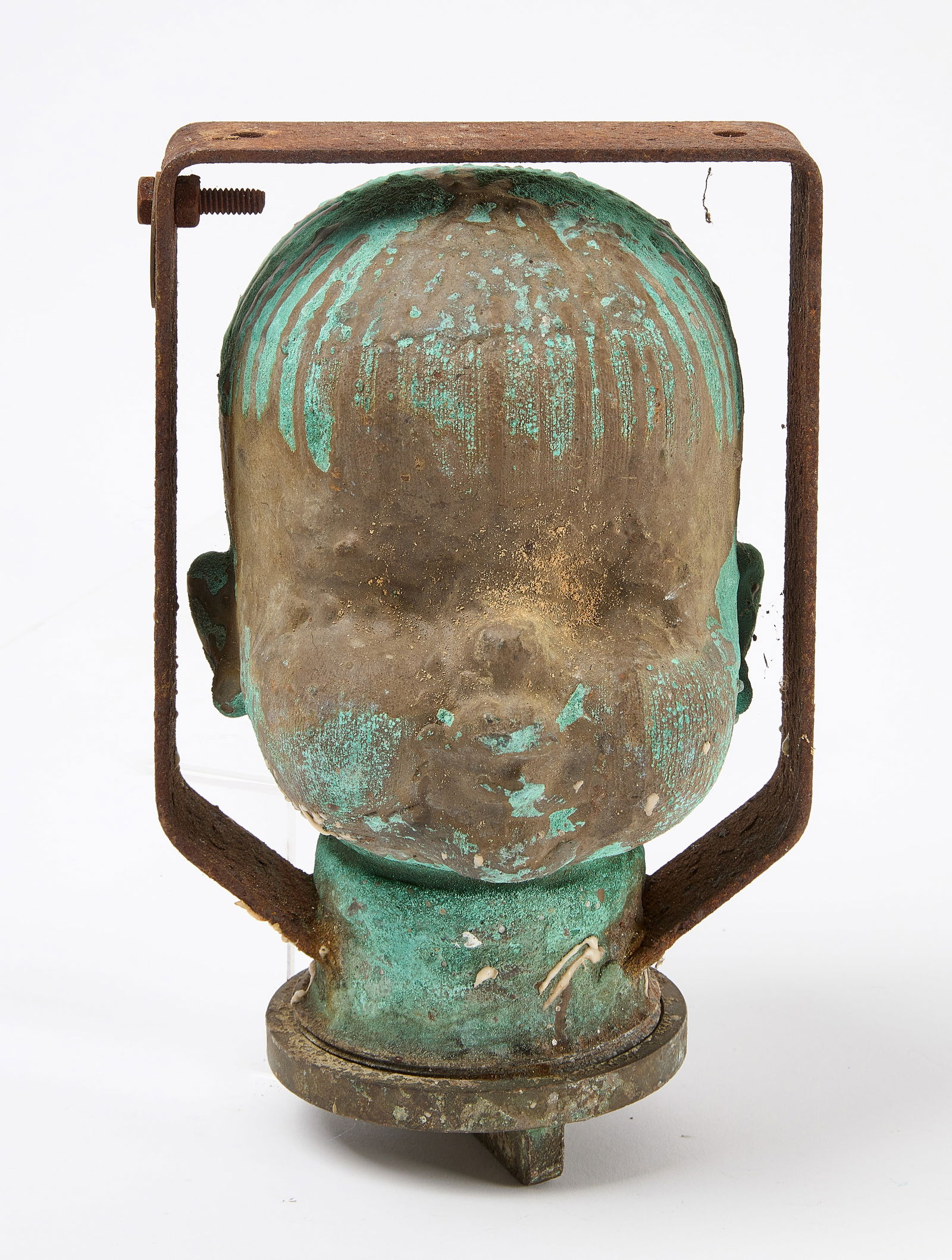 Bronze Doll Head Mold (1 of 5)