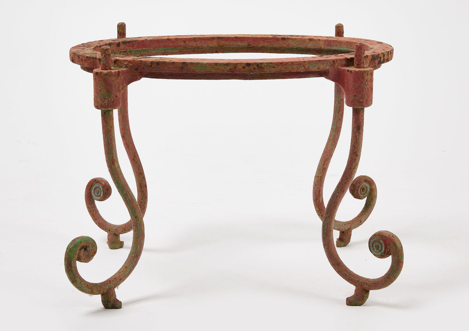 Painted Cast Iron Side Table Base (1 of 8)