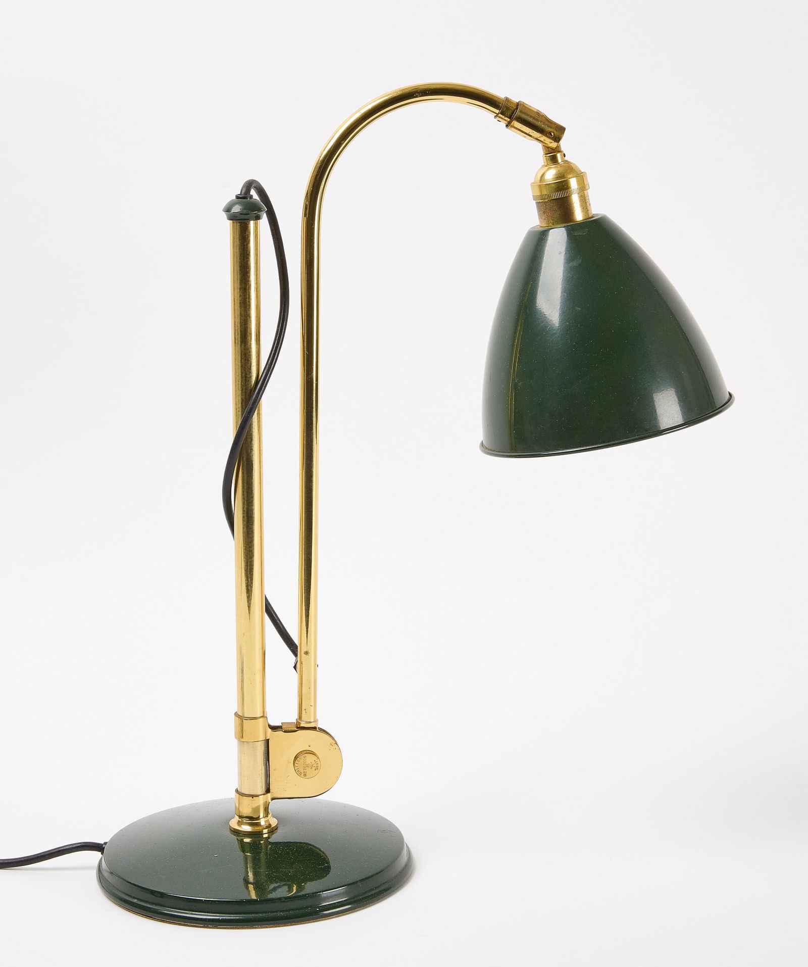 Adjustable Brass Desk Lamp (1 of 4)