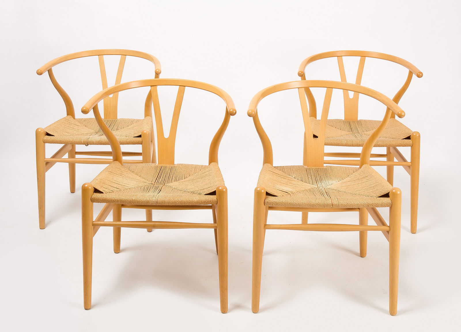 Set of Four Hans Wegner Chairs (1 of 5)