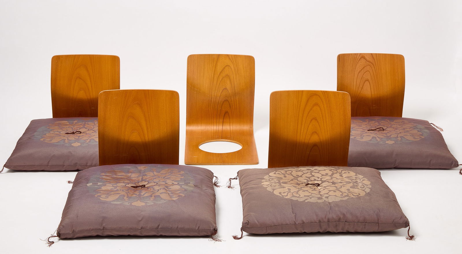 Five Tendo Mokko Tatami Chairs (1 of 5)