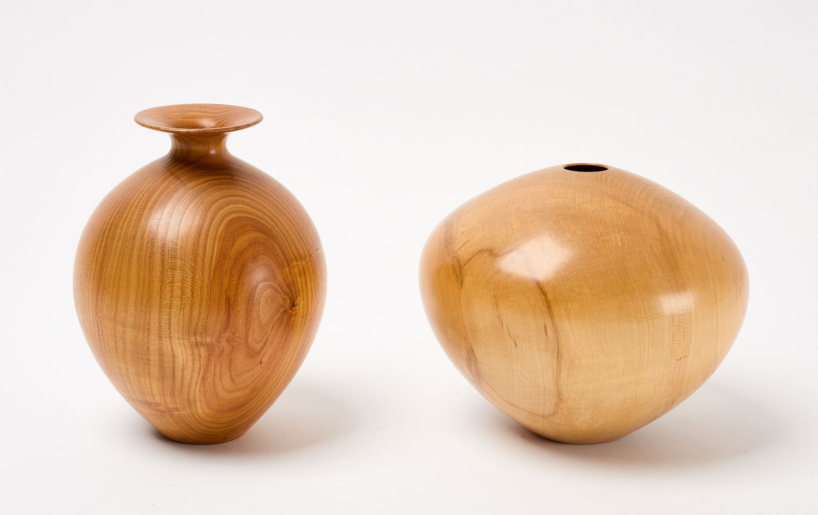 Ron Pessolano - Two Modern Turned Vases (1 of 6)