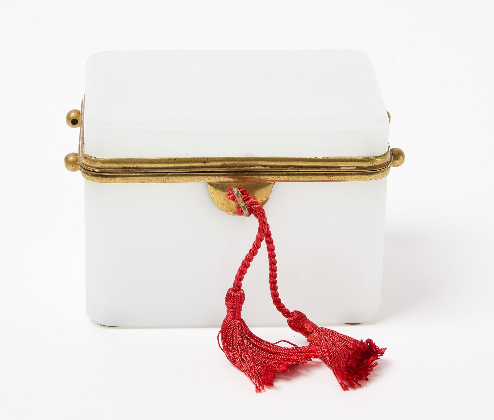 Opaline Brass Mounted  Casket (1 of 5)