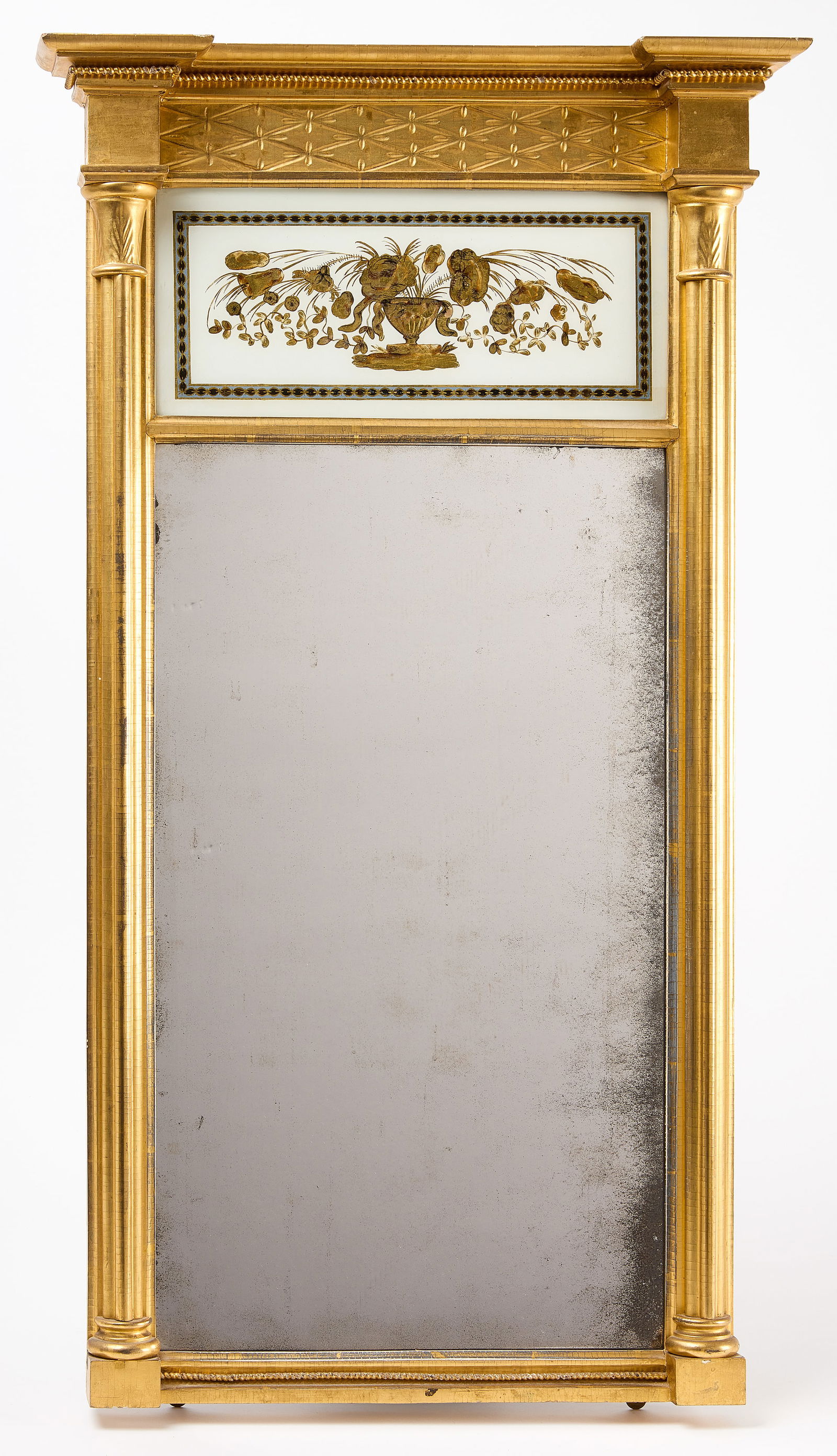 Gilded Two-Part Mirror (1 of 3)