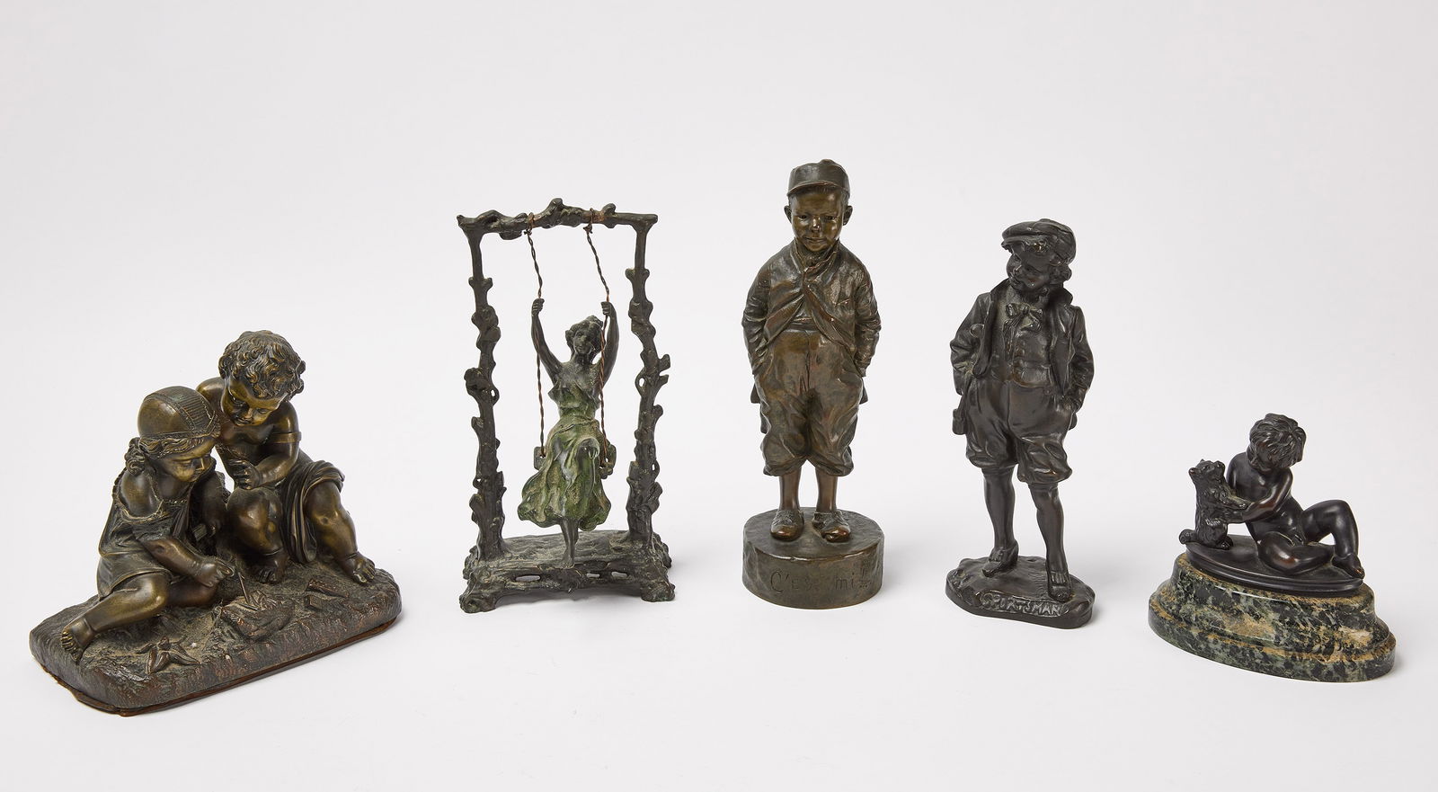 Group of Bronze Figures (1 of 3)