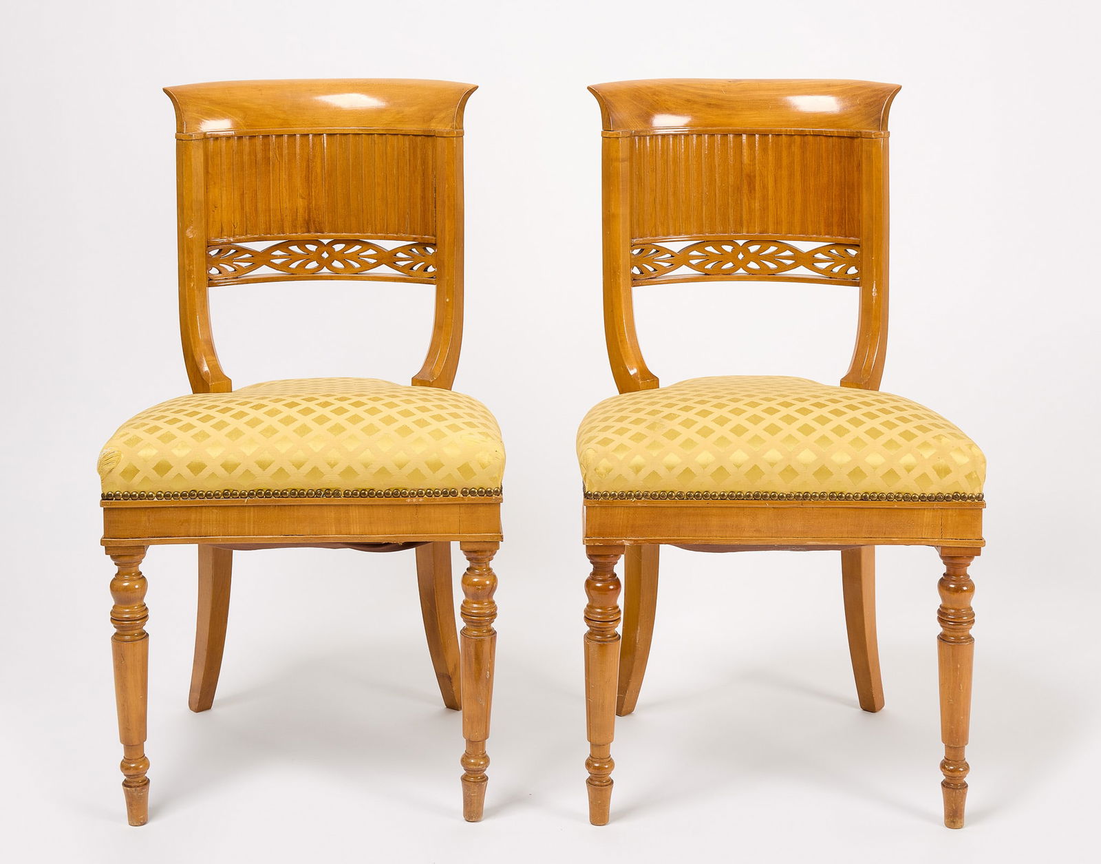 Pair of Biedermeier Chairs (1 of 4)