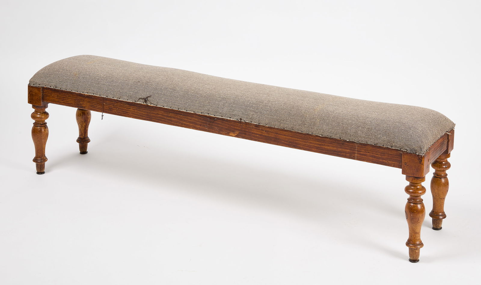 Napolean III Walnut Bench (1 of 4)