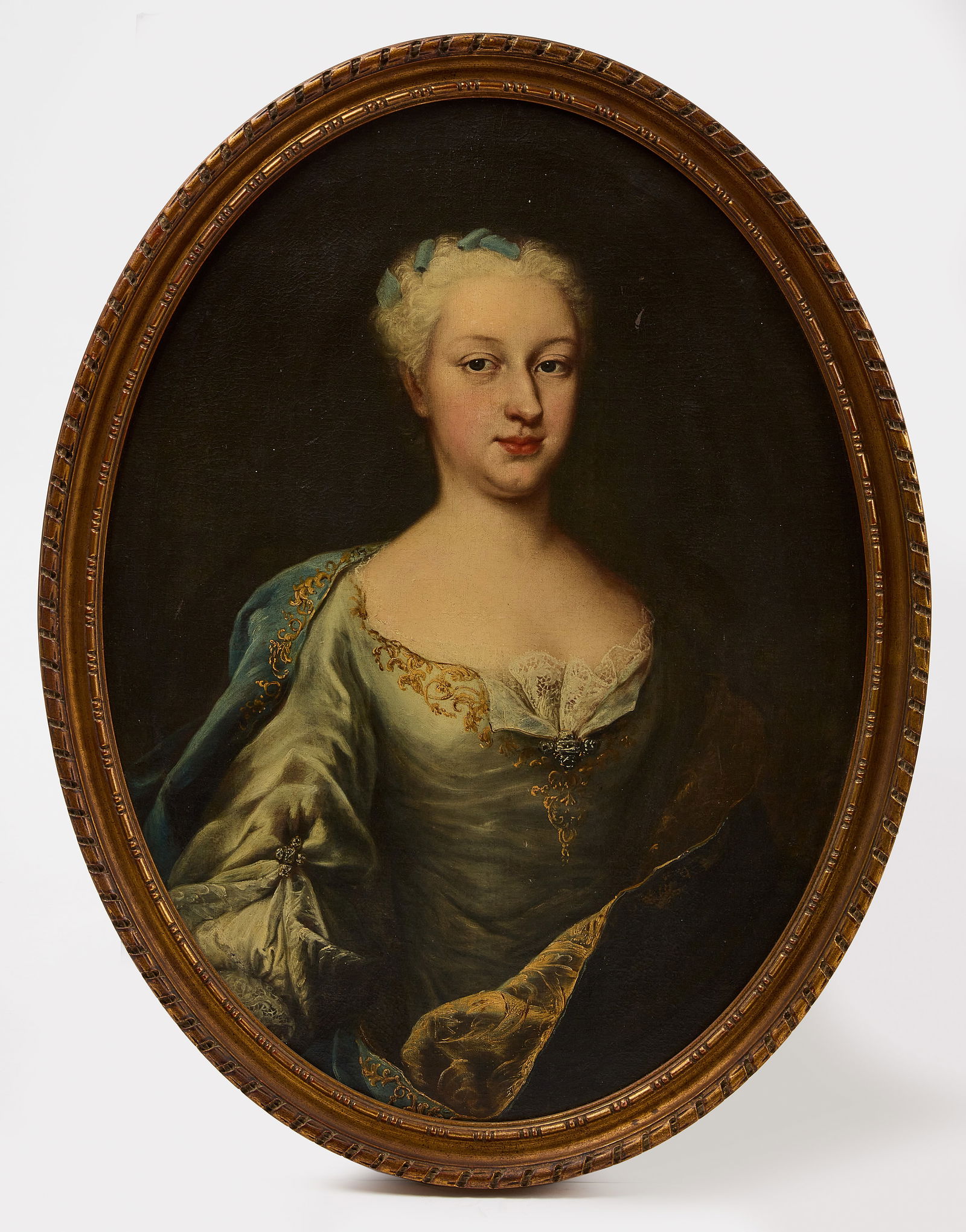 Portrait of Lady in Oval Frame (1 of 3)
