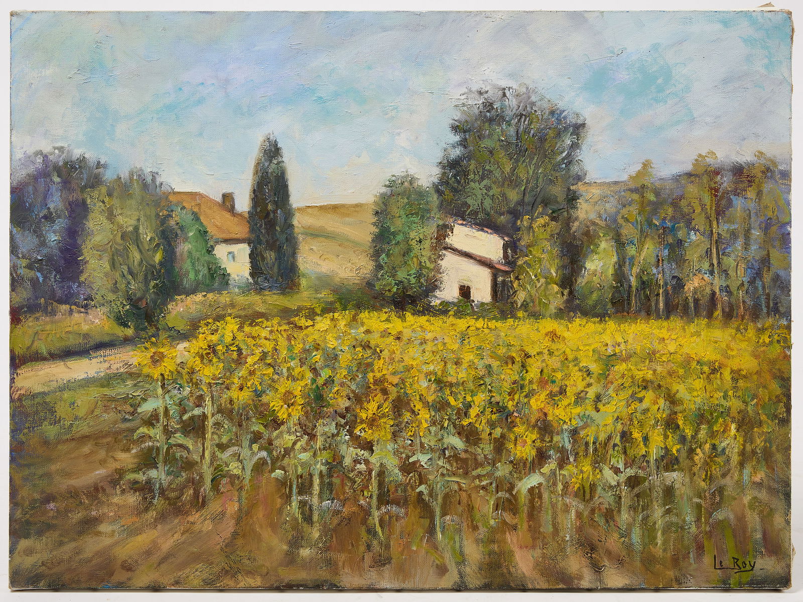 Jean-Pierre Le Roy - Maisons et Tournesols (1 of 7)