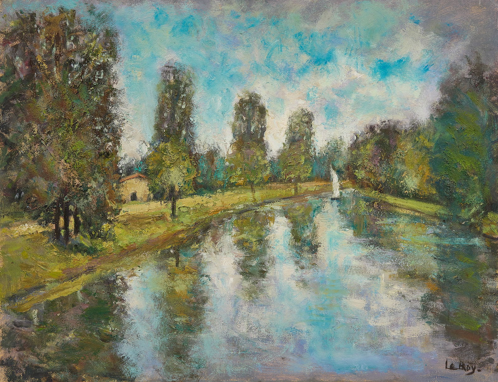 Jean-Pierre Le Roy - L'étang (1 of 4)