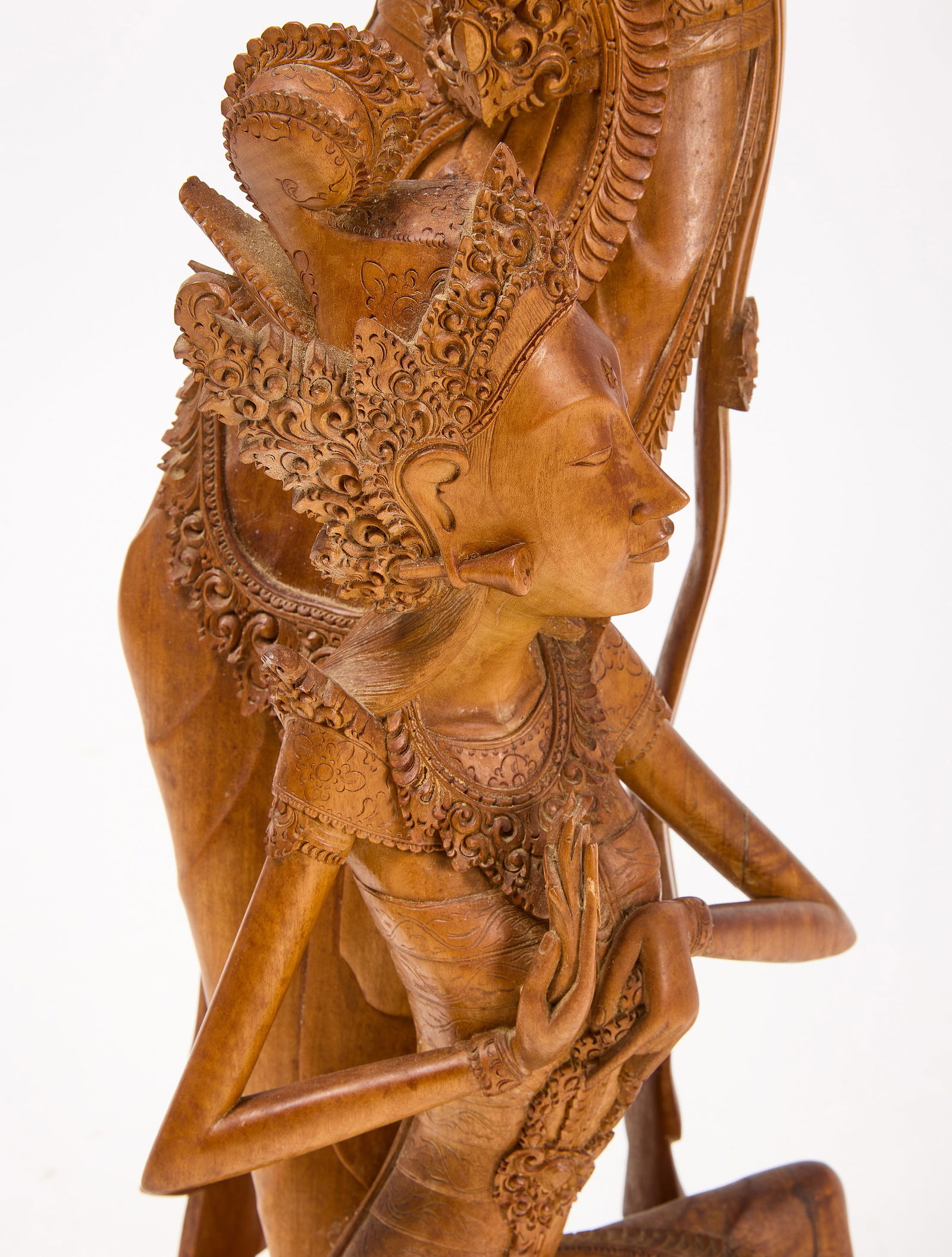 Large Indonesian Carved Figure (1 of 5)