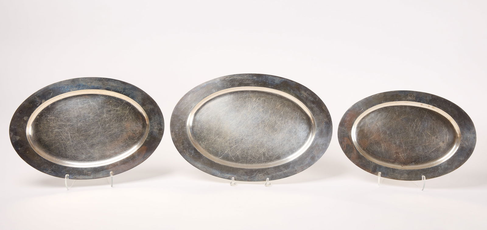 Cartier - Three Sterling Platters (1 of 8)