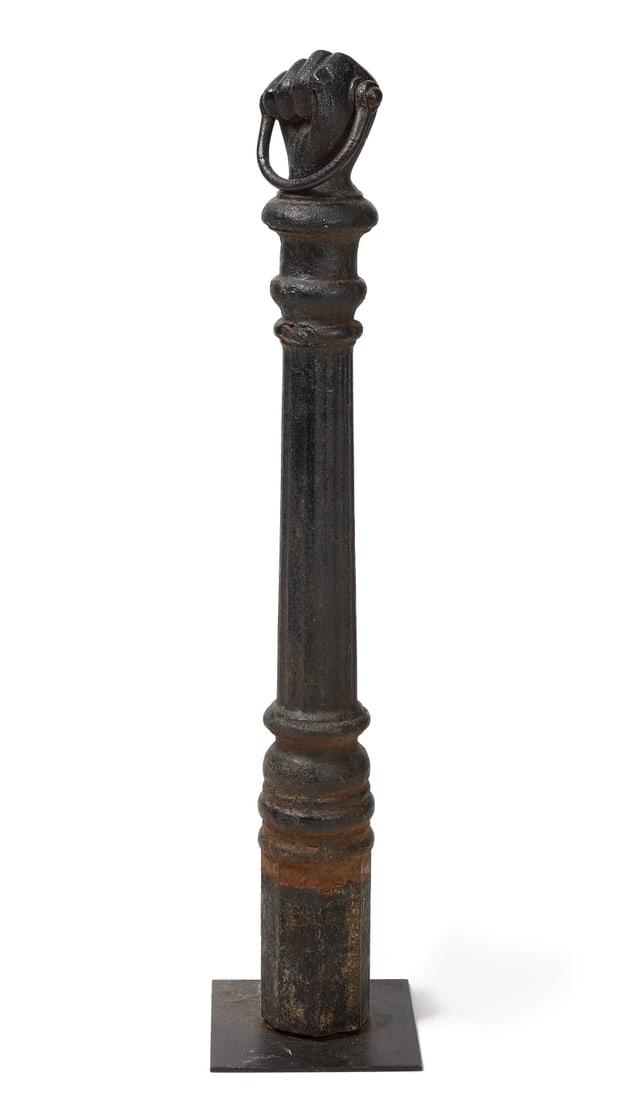 Fist Hitching Post Auction