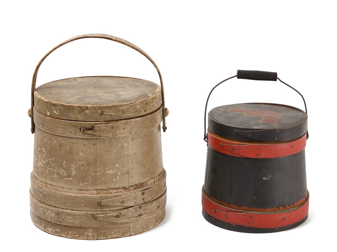 Two Painted Firkins (1 of 5)