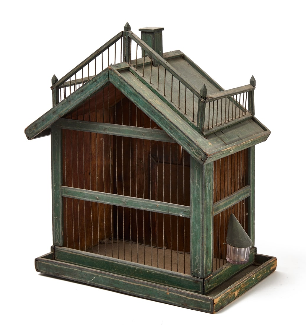 Painted Bird Cage (1 of 9)